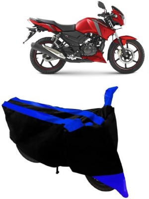 MoTRoX Two Wheeler Cover for TVS(Apache RTR 160, Blue)