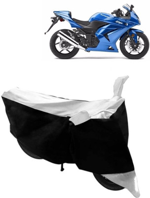 MoTRoX Two Wheeler Cover for Kawasaki(Ninja 250, White)