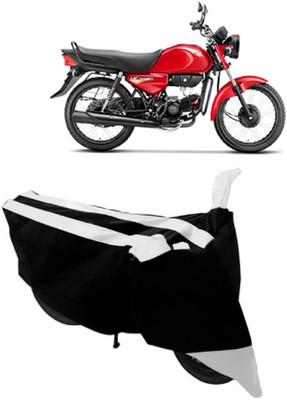MoTRoX Two Wheeler Cover for Hero(CD deluxe, White)