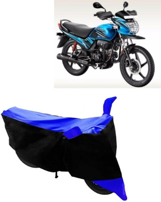 BIKECOVER Two Wheeler Cover for Hero(Passion Pro TR, Blue)