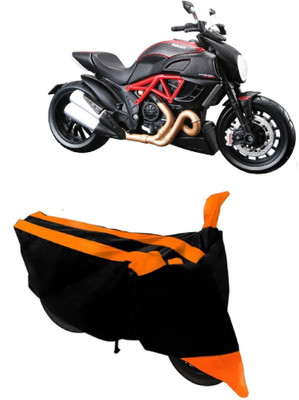 MoTRoX Two Wheeler Cover for Ducati(Diavel, Orange)