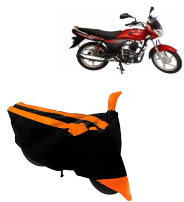 MoTRoX Two Wheeler Cover for Bajaj(Platina, Orange)