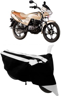 MoTRoX Two Wheeler Cover for LML(Freedom, White)