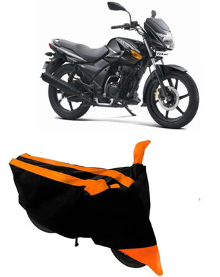 MoTRoX Two Wheeler Cover for TVS(Flame SR125, Orange)