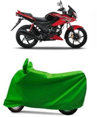 MoTRoX Two Wheeler Cover for Honda(CBF Stunner, Green)