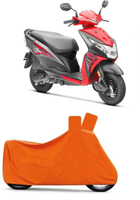 MoTRoX Two Wheeler Cover for Honda(Deo, Orange)