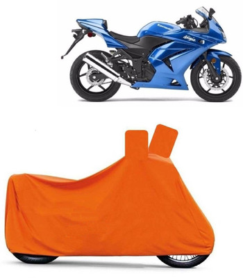 MoTRoX Two Wheeler Cover for Kawasaki(Ninja 250, Orange)