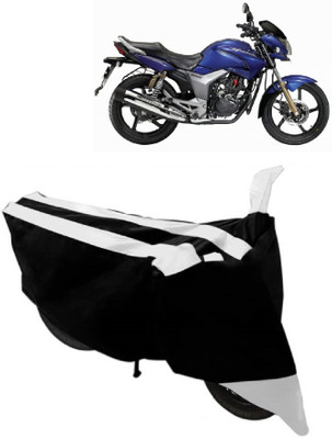 MoTRoX Two Wheeler Cover for Honda(CBZ TYPE 1, White)