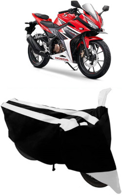 MoTRoX Two Wheeler Cover for Honda(CBR 150R, White)