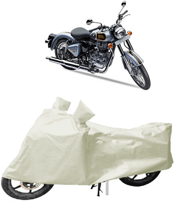 MoTRoX Two Wheeler Cover for Suzuki(GSX, White)