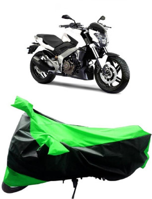 MoTRoX Two Wheeler Cover for Bajaj(Dominar, Green, Black)