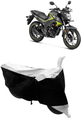 MoTRoX Two Wheeler Cover for Honda(CB Hornet 160, White)