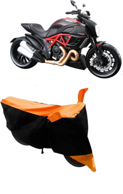MoTRoX Two Wheeler Cover for Ducati(Diavel, Orange)