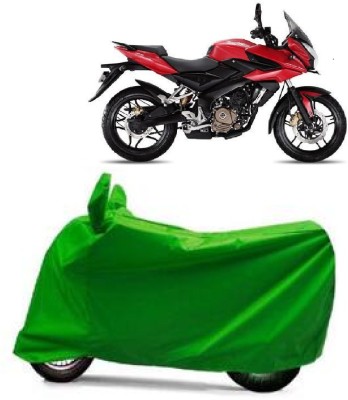 MoTRoX Two Wheeler Cover for Bajaj(Pulsar AS 150, Green)