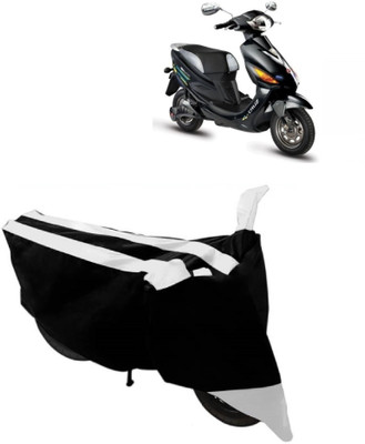 MoTRoX Two Wheeler Cover for Hero(Electric Cruz, White)