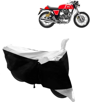 MoTRoX Two Wheeler Cover for Royal Enfield(Continental GT, White)