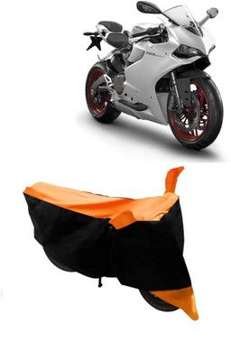 MoTRoX Two Wheeler Cover for Ducati(899 Panigale, Orange)