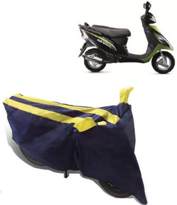 MoTRoX Two Wheeler Cover for TVS(Scooty Streak, Yellow)