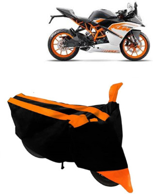 MoTRoX Two Wheeler Cover for KTM(RC 200, Orange)
