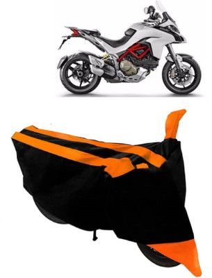 MoTRoX Two Wheeler Cover for Ducati(Multistrada, Orange)