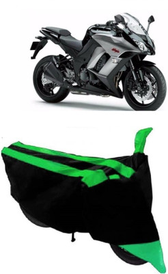 MoTRoX Two Wheeler Cover for Kawasaki(Ninja 1000, Green)