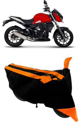 MoTRoX Two Wheeler Cover for Mahindra(MOJO XT 300, Orange)