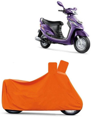 MoTRoX Two Wheeler Cover for Mahindra(Rodeo, Orange)