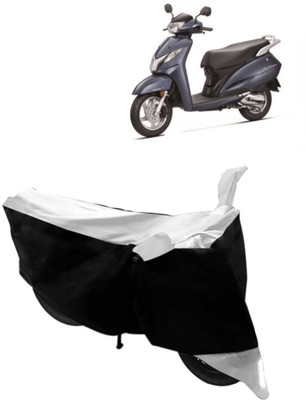 BIKECOVER Two Wheeler Cover for Honda(Activa 125, White)