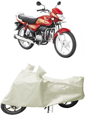 MoTRoX Two Wheeler Cover for Honda(CBZ, White)
