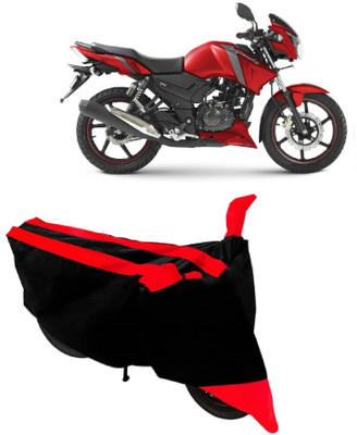 MoTRoX Two Wheeler Cover for TVS(Apache RTR 160, Red)