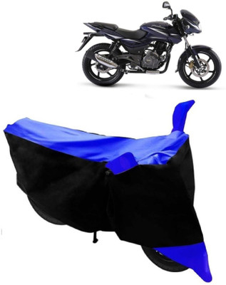 V Creation Two Wheeler Cover for Bajaj(Pulsar 180 DTS-i, Blue)