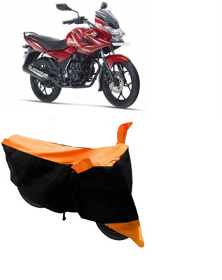 MoTRoX Two Wheeler Cover for Bajaj(Discover 150 f, Orange)