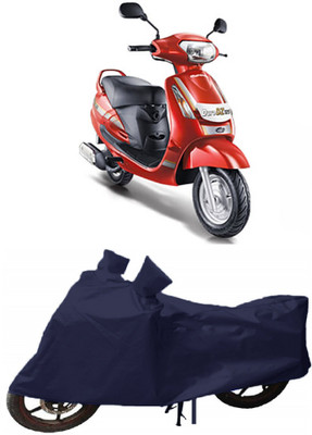 MoTRoX Two Wheeler Cover for Bajaj(Discover 150 f, Blue)