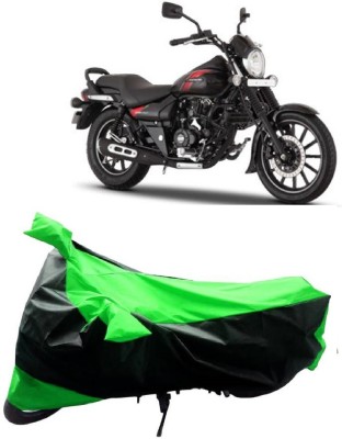 MMSSTAR Waterproof Two Wheeler Cover for Bajaj(Avenger, Green, Black)