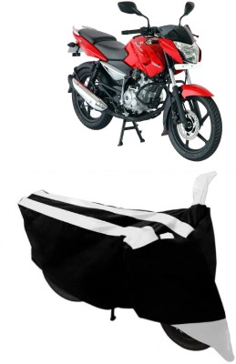 MoTRoX Two Wheeler Cover for Bajaj(Pulsar 150 DTS-i, White)