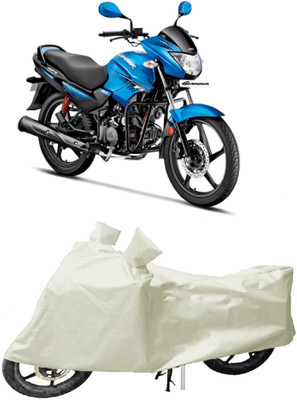 MoTRoX Two Wheeler Cover for Honda(CBF Stunner, White)