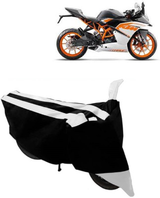 MoTRoX Two Wheeler Cover for KTM(RC 200, White)