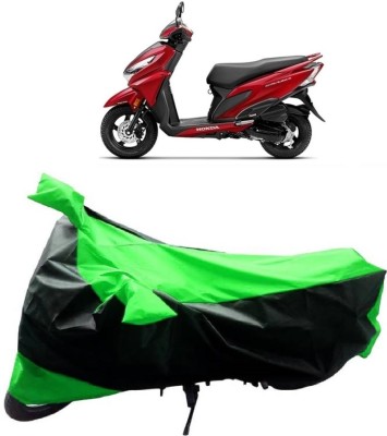 MMSSTAR Waterproof Two Wheeler Cover for Honda(Grazia, Green, Black)