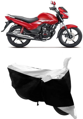 MoTRoX Two Wheeler Cover for Hero(Achiever, White)