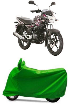 MoTRoX Two Wheeler Cover for Bajaj(Discover 150 s, Green)
