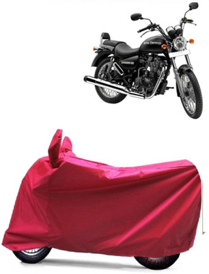 MoTRoX Two Wheeler Cover for Royal Enfield(Thunderbird 500, Red)