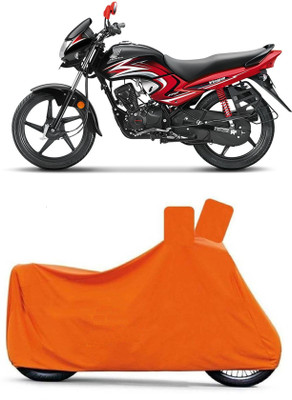 MoTRoX Two Wheeler Cover for Honda(Dream Yuga, Orange)