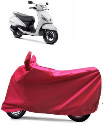 MoTRoX Two Wheeler Cover for TVS(Jupiter, Red)