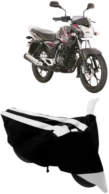 MoTRoX Two Wheeler Cover for Bajaj(Discover 150 s, White)