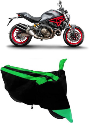 MoTRoX Two Wheeler Cover for Ducati(Monster 821, Green)