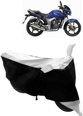 MoTRoX Two Wheeler Cover for Honda(CBZ TYPE 1, White)
