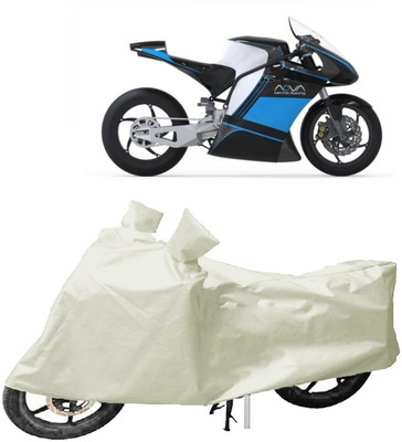 MoTRoX Two Wheeler Cover for Yamaha(SZ R, White)