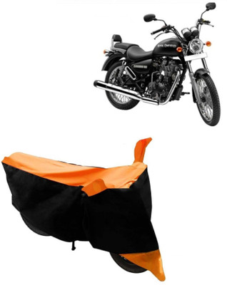 MoTRoX Two Wheeler Cover for Royal Enfield(Thunderbird 500, Orange)