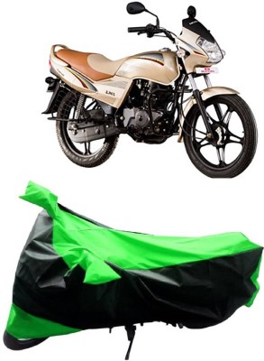 BIKECOVER Two Wheeler Cover for LML(Freedom, Green, Black)