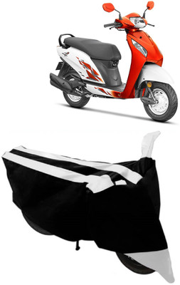 MoTRoX Two Wheeler Cover for Honda(Activa i, White)